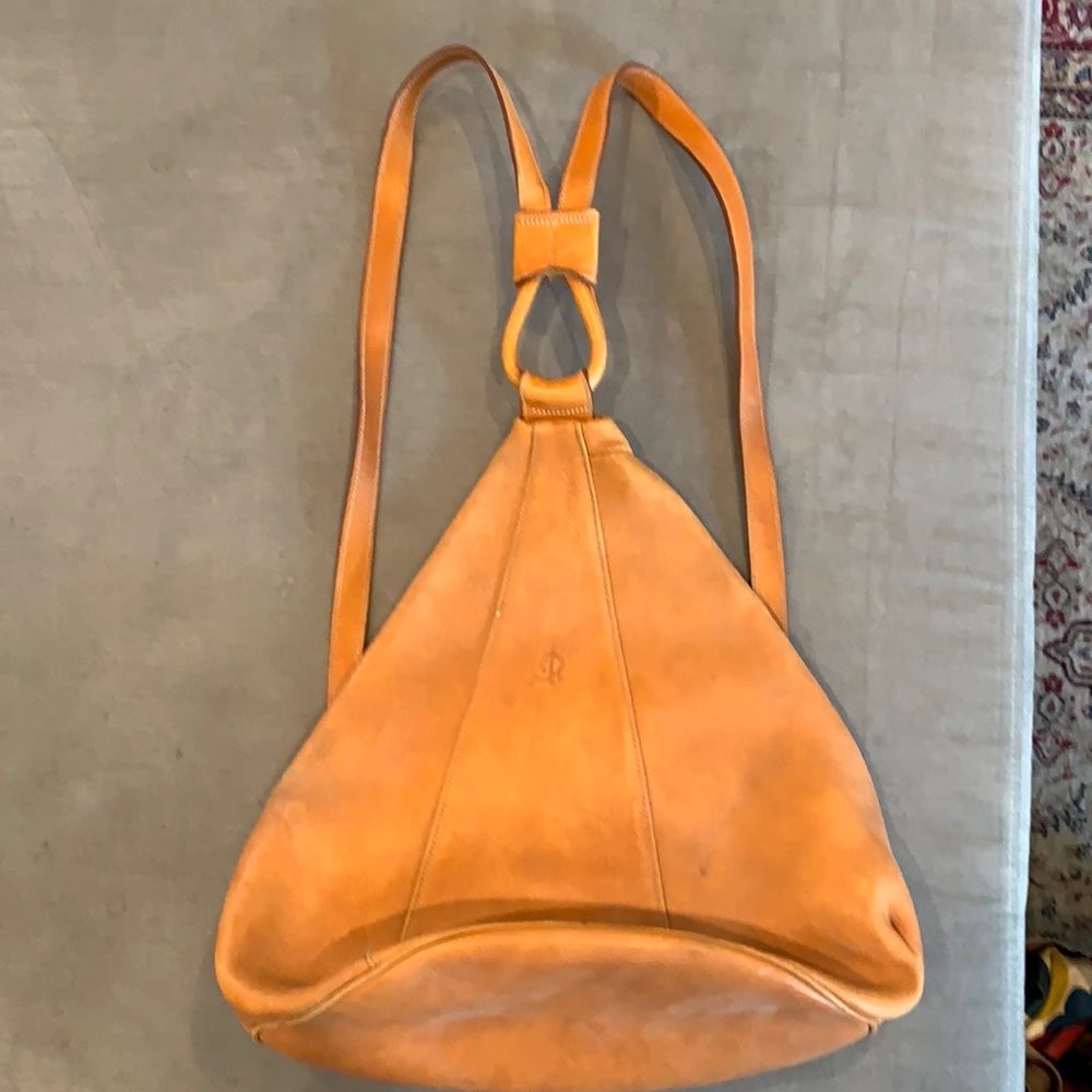 Unique, El Caballo leather backpack purse from Spain